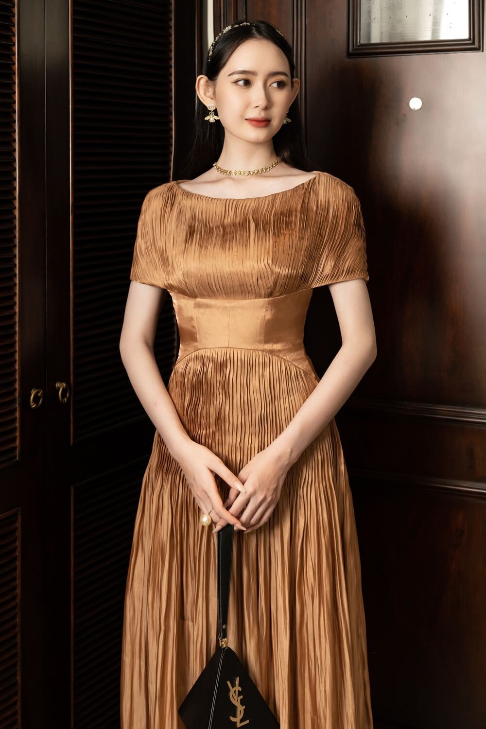 Pugh Boat Neck Dress 