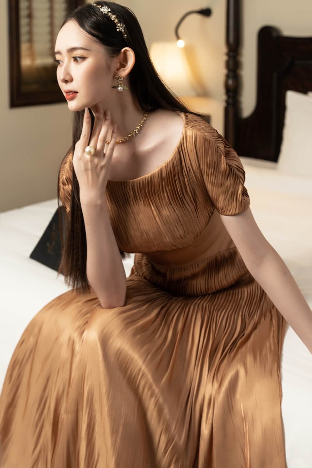 Pugh Boat Neck Dress 