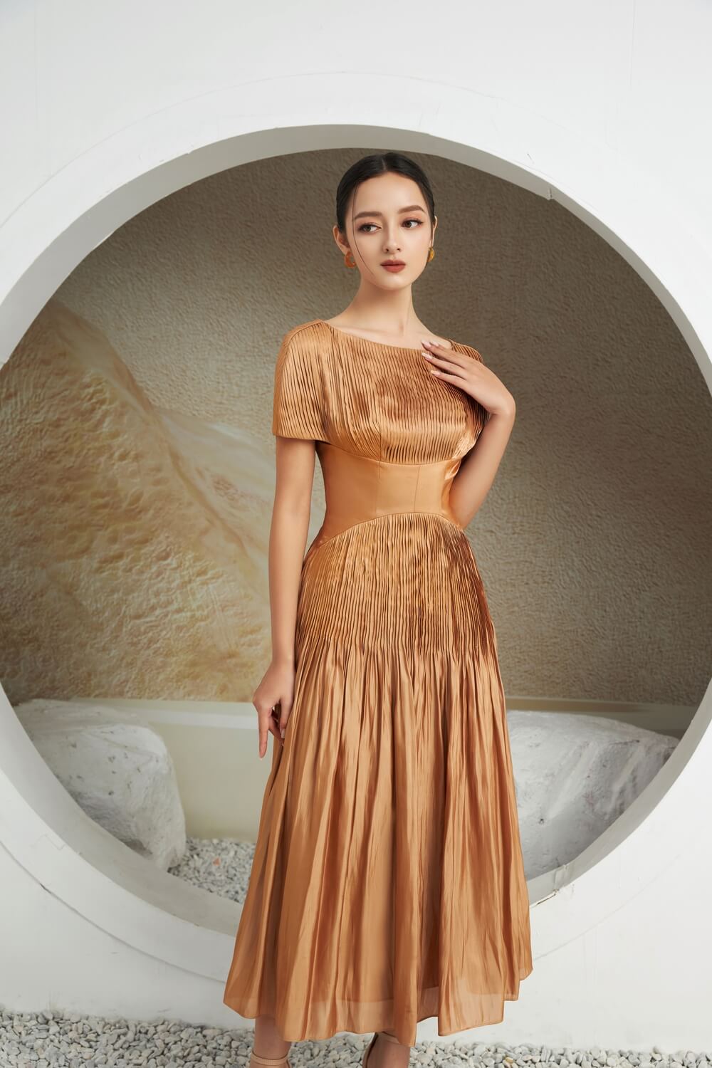 Pugh Boat Neck Dress 