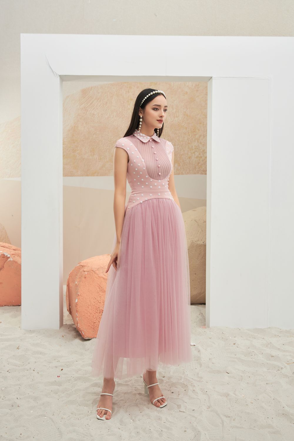 Robaire Short Sleeves Dress 