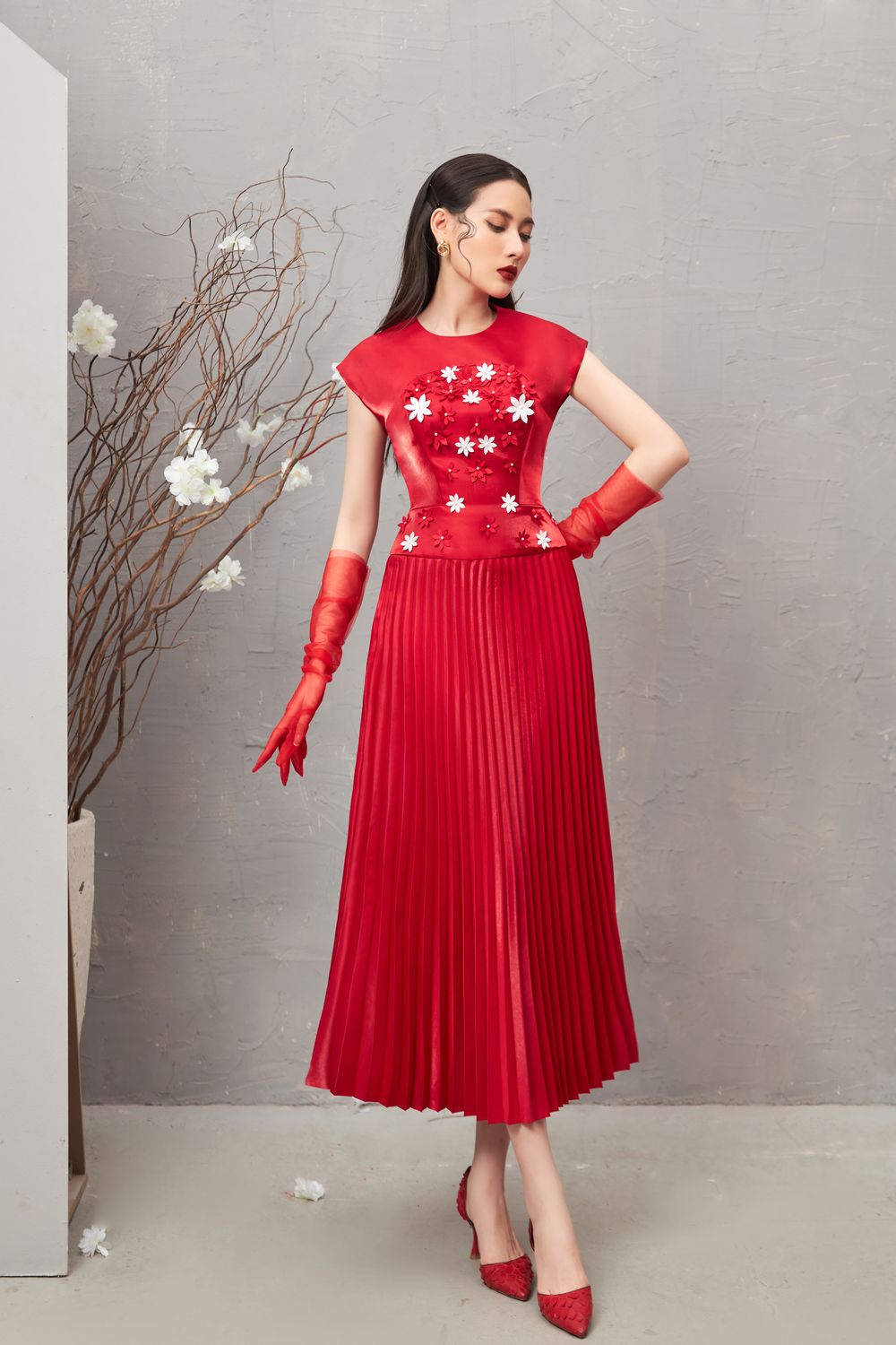Veronica Round Neck Dress 