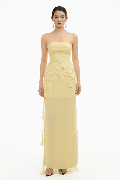 Vesper Ruched Maxi Dress 