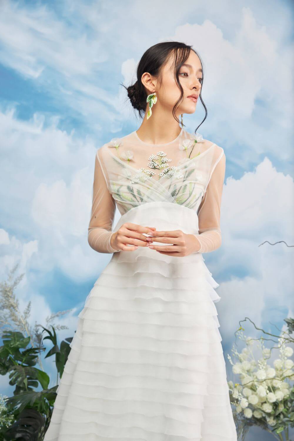 Yamette Layered Dress 