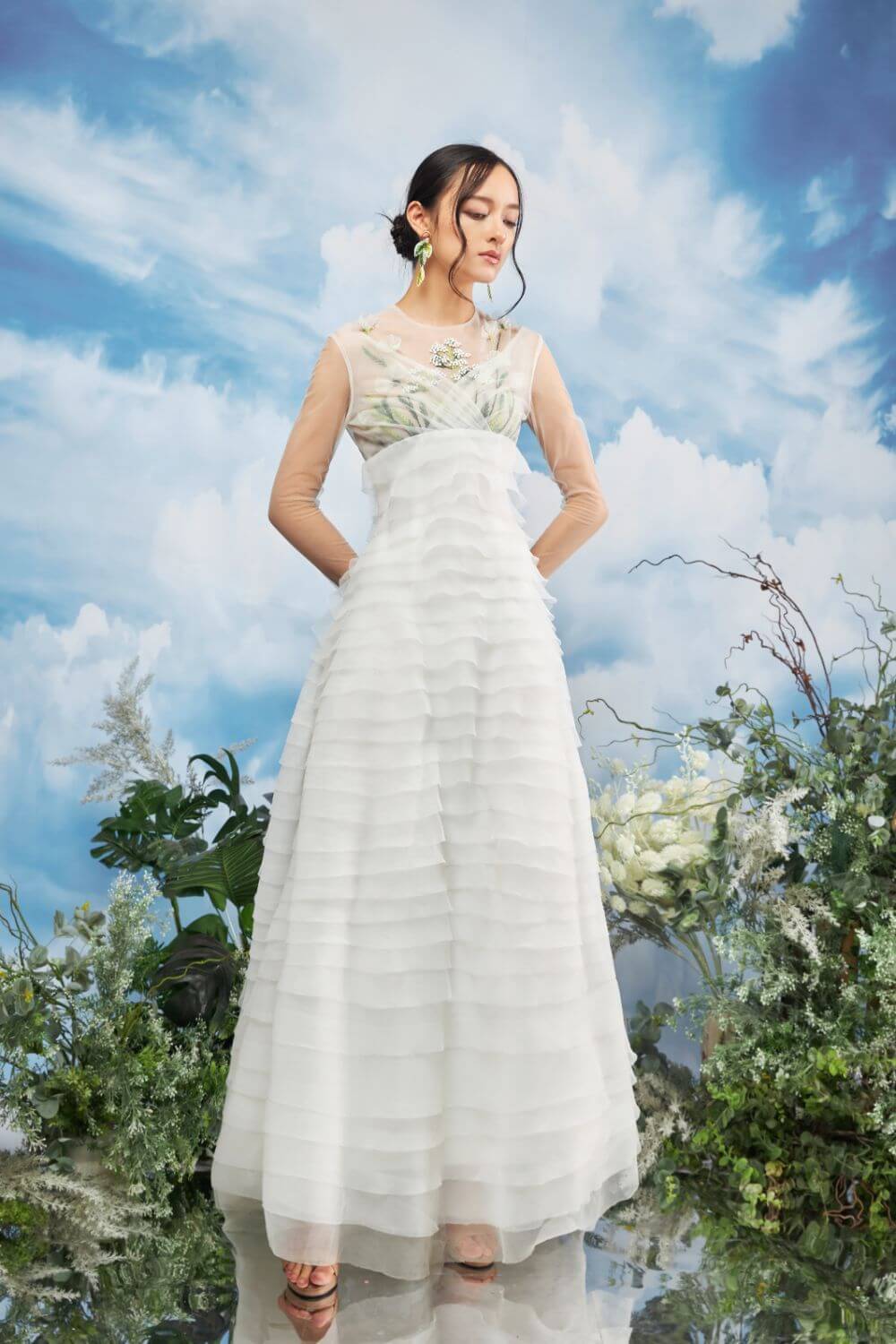 Yamette Layered Dress 