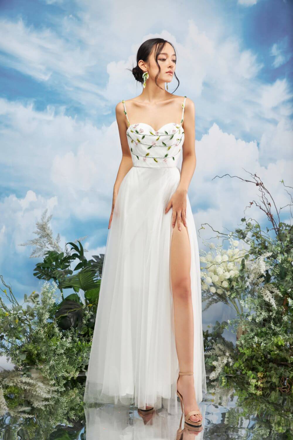 Zone Side Slit Dress 