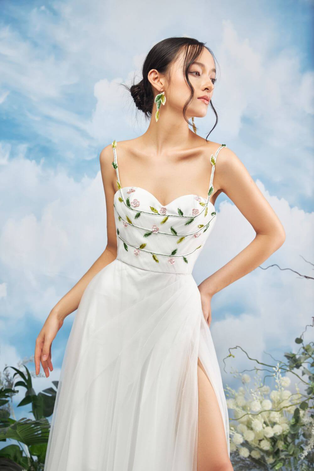 Zone Side Slit Dress 