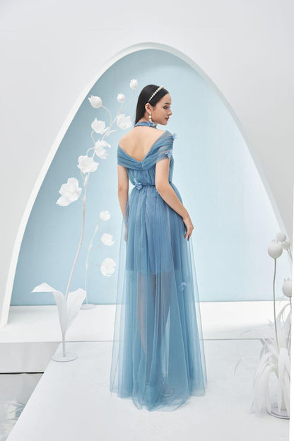 Chandler Mesh Sheer Dress 