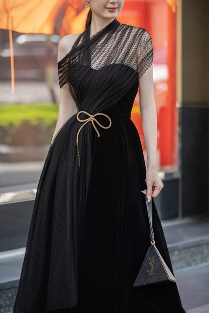 Leslie Cross Over Flap Dress