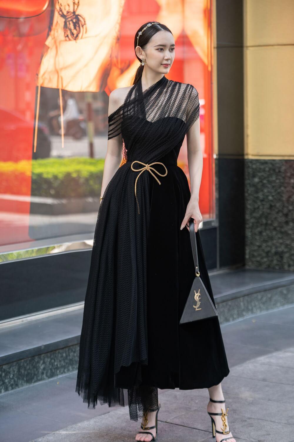 Leslie Cross Over Flap Dress