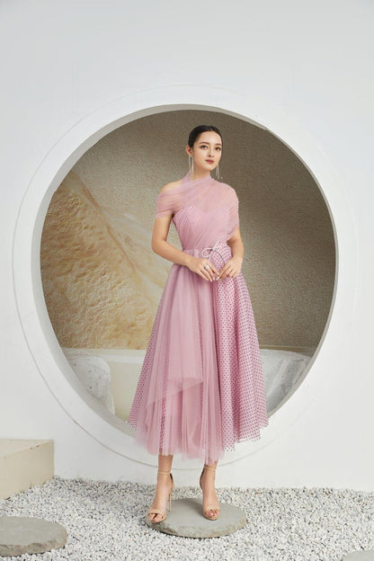 Leslie Cross Over Flap Dress