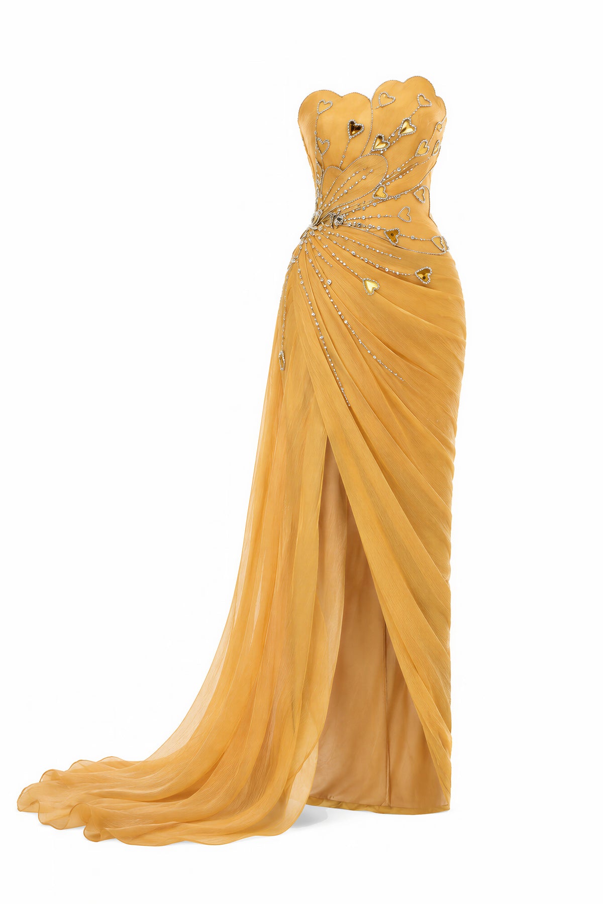 Vire Draped Maxi Dress